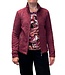 dames blouson shirt feather fuchsia L/M