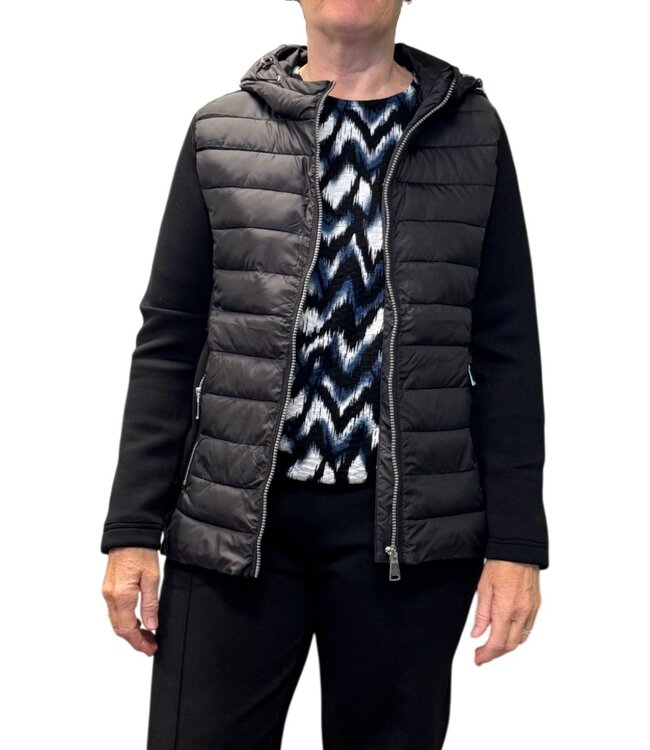 sportief dames jasje (softshell) zwart Brandtex