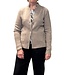 zacht vest jasje met knopen Marinello camel