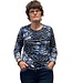 dames blouson shirt nautic blauw Brandtex