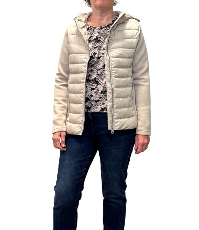 sportief dames jasje (softshell) sand Brandtex