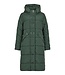 lange winterjas padded groen met capuchon Frandsen