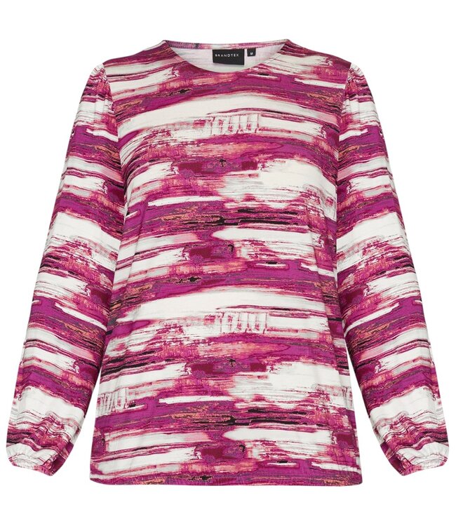 dames blouson streep structuur fuchsia Brandtex