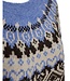 Noorse dames trui met print blauw FreeQuent