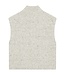 dames gilet met ritssluiting "Nemes" gemeleerd beige FreeQuent