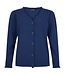 chique dames vest roesel- accenten "Frill" marine Sunday