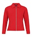 chique dames vest jasje met ritssluiting rood Sunday