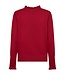 dames pullover "Katie" roesel- boordje rood FreeQuent