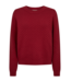 dames pullover "Dodo" met patroon Square bordeaux- rood FreeQuent