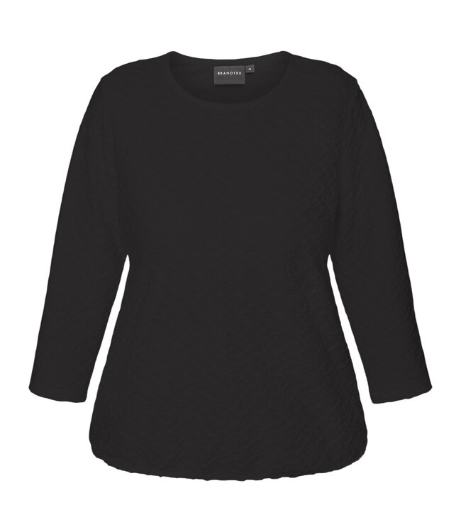 blouson relief zwart 3/4 mouw Brandtex