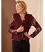 dames gilet Margriet faux- fur "Beaver" bordeaux