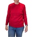 warme dames trui turtleneck wyber- patroon rood