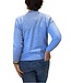 warme dames trui turtleneck wyber- patroon blauw