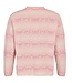 dames trui turtleneck figuur roze Sunday