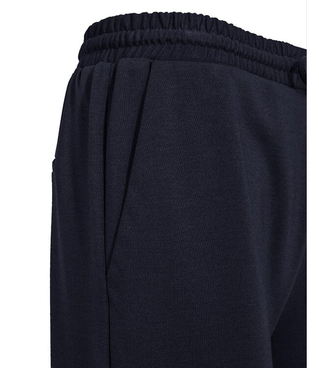 flared broek met elastiek "Nanni" marine FreeQuent
