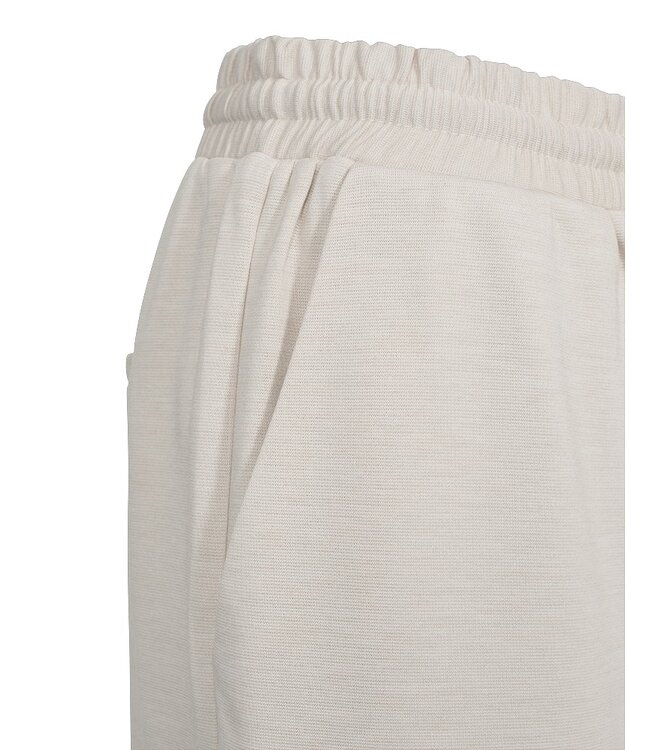 flared broek met elastiek "Nanni" beige FreeQuent