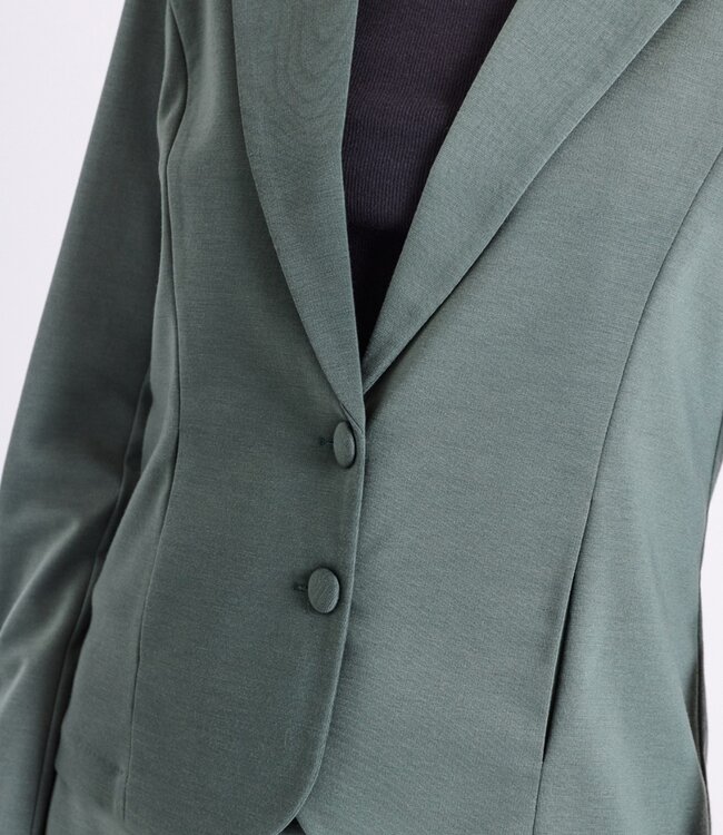 blazer jasje stretch "Nanni" groen FreeQuent