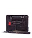 stoere leren werktas / laptoptas 17inch Orange Fire