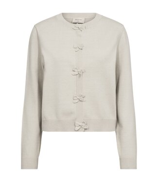 FreeQuent dames vest met strikjes "Tessa" beige FreeQuent