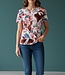 dames t- shirt fantasy print rood Marinello