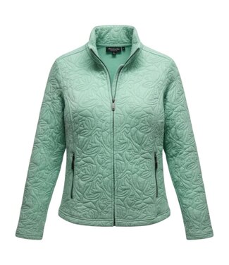 Signature vest- jasje dames met ritssluiting mint- groen Signature