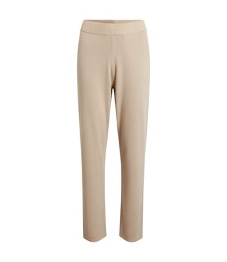 Jensen Denmark jersey stretch broek met elastische band beige Jensen