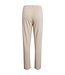 jersey stretch broek met elastische band beige Jensen