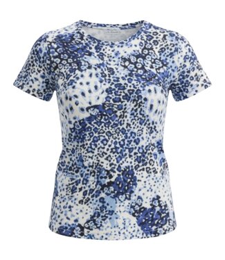 Marinello dames blouson stipjes- print blauw Marinello