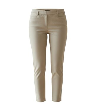 Sensia stretch broek 7/8 met print "Pita" Almond Sensia - enkellengte