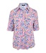 dames blouse met knopen krinkelstof Flory K/M Navigazione