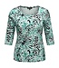 dames blouson shirt "Fossil" aqua Sunday