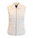 dames bodywarmer doorgestikt met kraag beige Brandtex