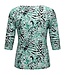 dames blouson shirt "Fossil" aqua Sunday