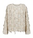 dun dames jasje ausbrenner met franjes "Folly" beige FreeQuent