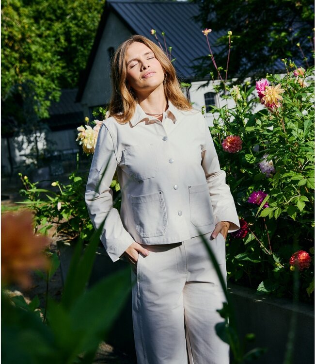 vest jasje dames "Zandra" beige FreeQuent