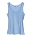 dames topje met kant blauw M.X.O.