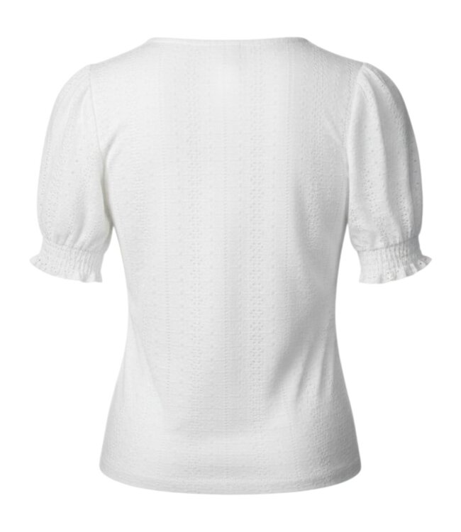 dames t- shirt broderie offwhite M.X.O.