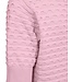dames trui korte mouw relief Dodo roze FreeQuent