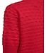 dames trui korte mouw relief Dodo rood FreeQuent