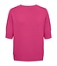 dames trui met nopjes "Dottie" dodo fuchsia- roze FreeQuent