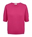 dames trui met nopjes "Dottie" dodo fuchsia- roze FreeQuent