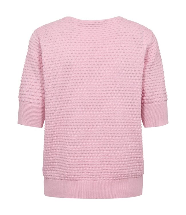 dames trui met nopjes "Dottie" dodo roze FreeQuent