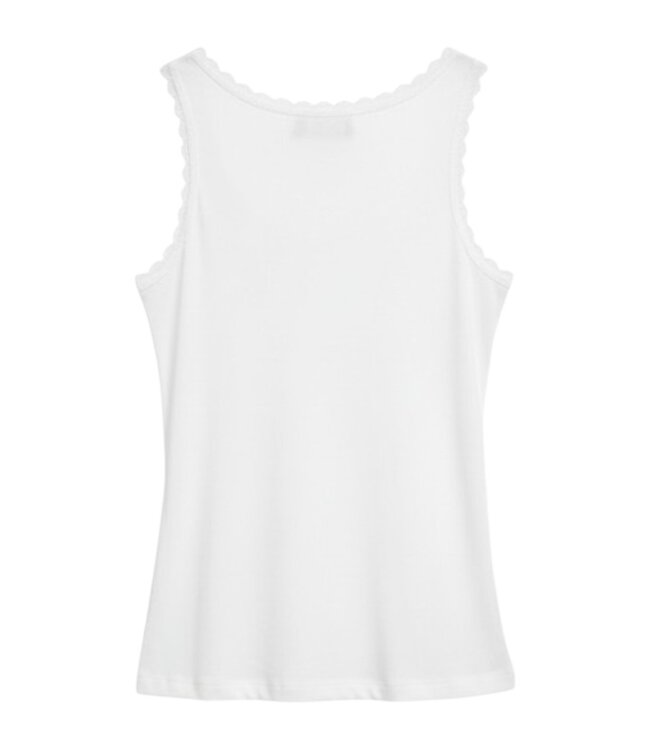 dames topje met kant offwhite M.X.O.