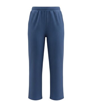 M.X.O. 7/8 flared broek dames krinkelstof jeans- blauw M.X.O.