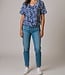 dames blouson shirt swirl marine K/M
