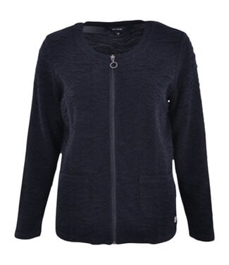 Navigazione vest jasje dames met structuur marine Navigazione