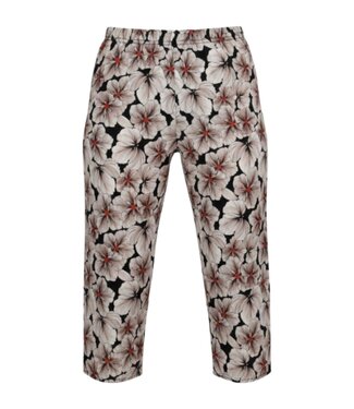 Marinello capri broek (7/8 lengte) 100% viscose bloemenprint Marinello