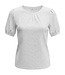 dames t- shirt broderie met bloemetjes offwhite M.X.O.