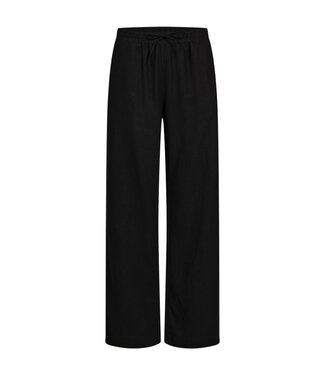 FreeQuent linnen dames broek "Lava" zwart FreeQuent