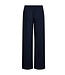 linnen dames broek "Lava" marine FreeQuent - LANG